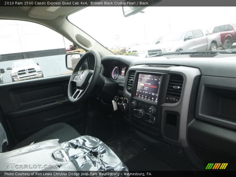 Brilliant Black Crystal Pearl / Black 2019 Ram 1500 Classic Express Quad Cab 4x4