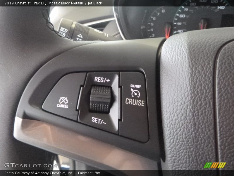 Mosaic Black Metallic / Jet Black 2019 Chevrolet Trax LT
