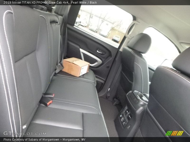Pearl White / Black 2019 Nissan TITAN XD PRO-4X Crew Cab 4x4
