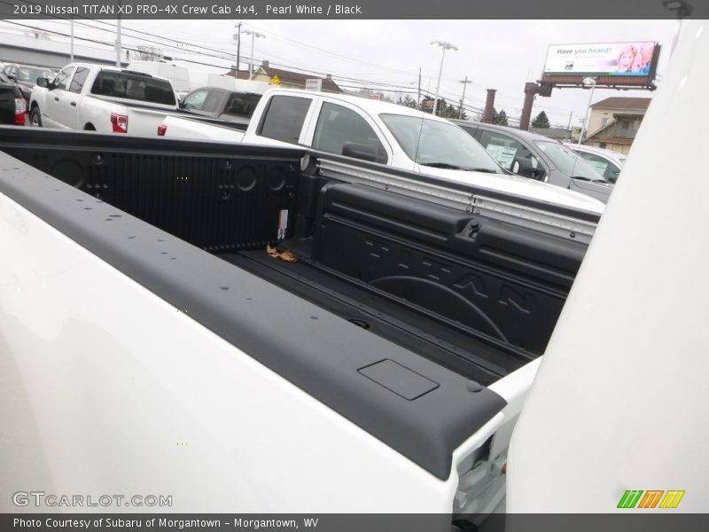 Pearl White / Black 2019 Nissan TITAN XD PRO-4X Crew Cab 4x4
