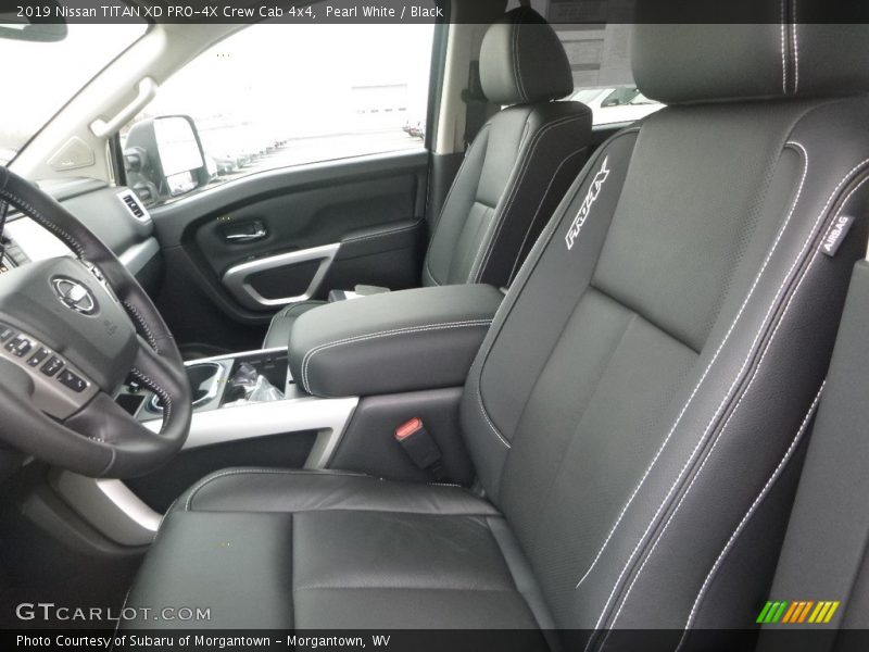 Front Seat of 2019 TITAN XD PRO-4X Crew Cab 4x4