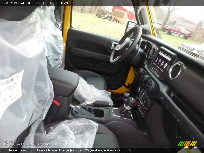 Hellayella / Black 2019 Jeep Wrangler Rubicon 4x4
