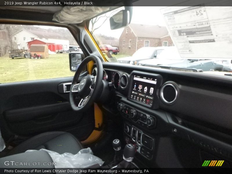 Hellayella / Black 2019 Jeep Wrangler Rubicon 4x4
