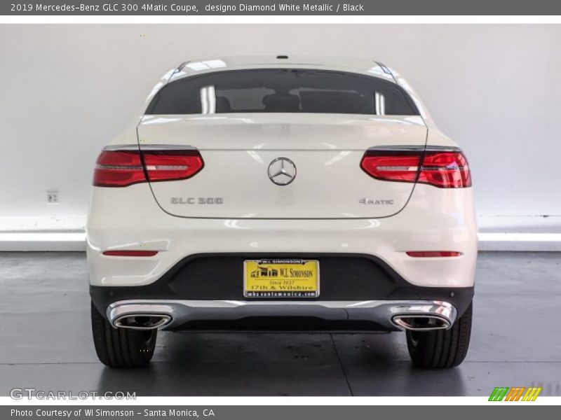 designo Diamond White Metallic / Black 2019 Mercedes-Benz GLC 300 4Matic Coupe