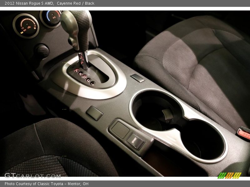 Cayenne Red / Black 2012 Nissan Rogue S AWD