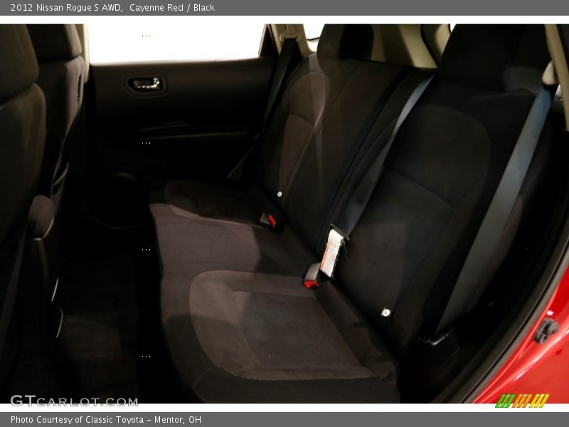 Cayenne Red / Black 2012 Nissan Rogue S AWD