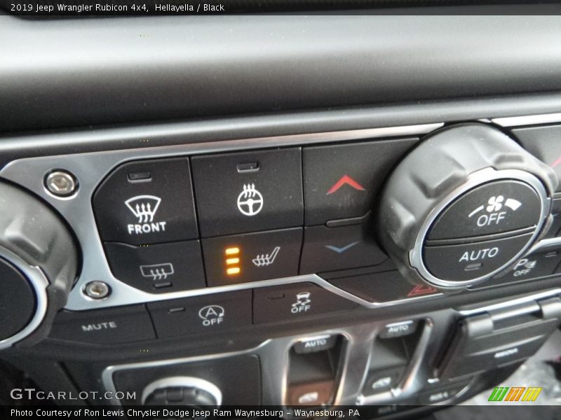 Hellayella / Black 2019 Jeep Wrangler Rubicon 4x4