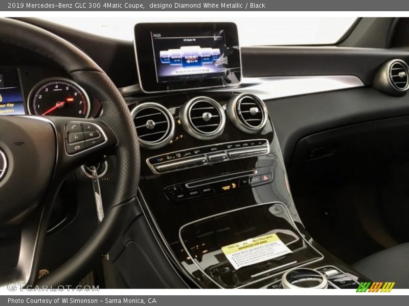 designo Diamond White Metallic / Black 2019 Mercedes-Benz GLC 300 4Matic Coupe