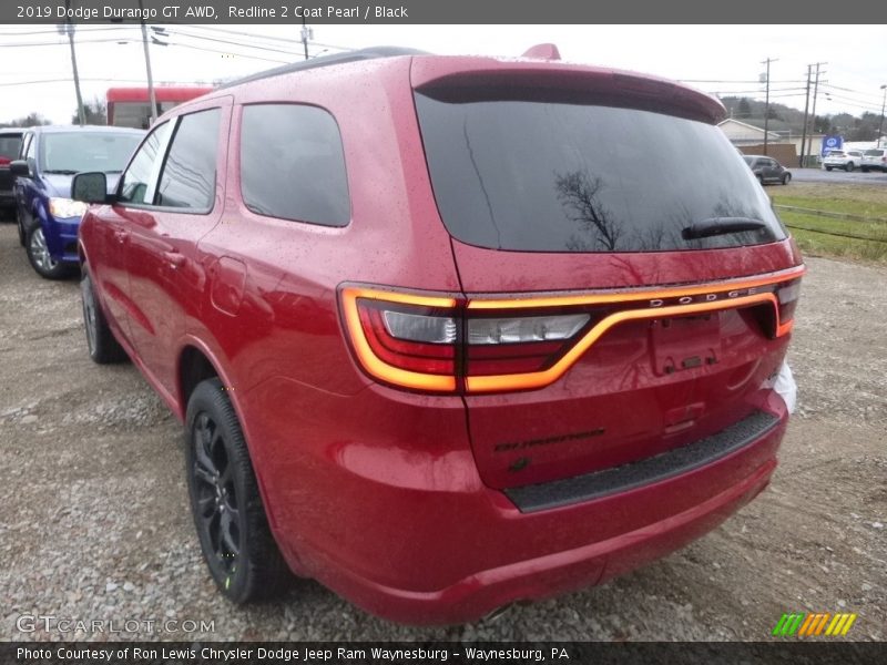 Redline 2 Coat Pearl / Black 2019 Dodge Durango GT AWD