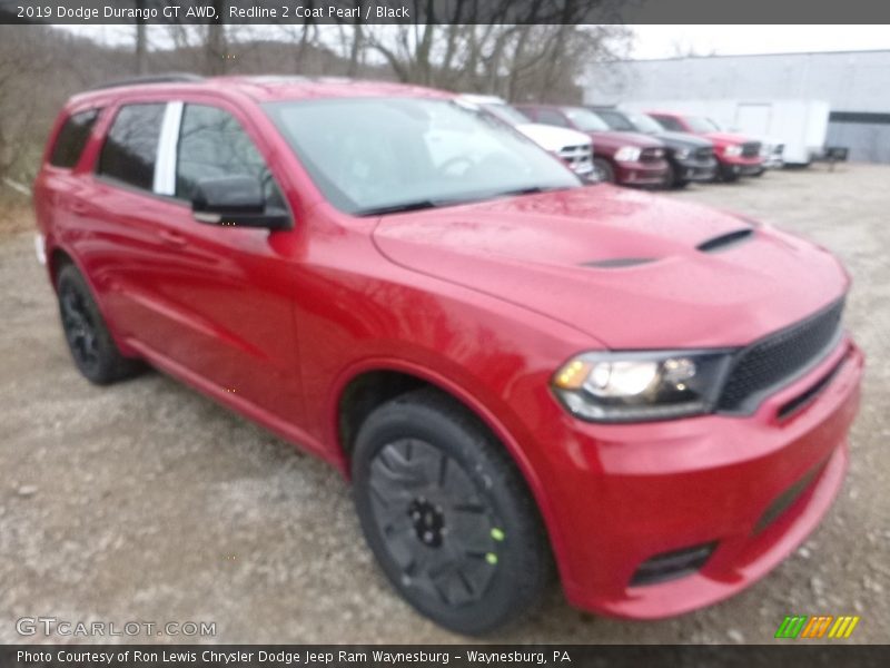 Redline 2 Coat Pearl / Black 2019 Dodge Durango GT AWD