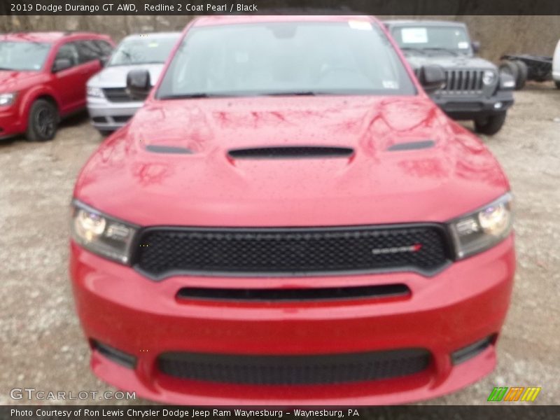 Redline 2 Coat Pearl / Black 2019 Dodge Durango GT AWD