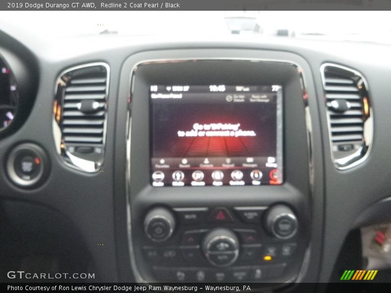 Redline 2 Coat Pearl / Black 2019 Dodge Durango GT AWD