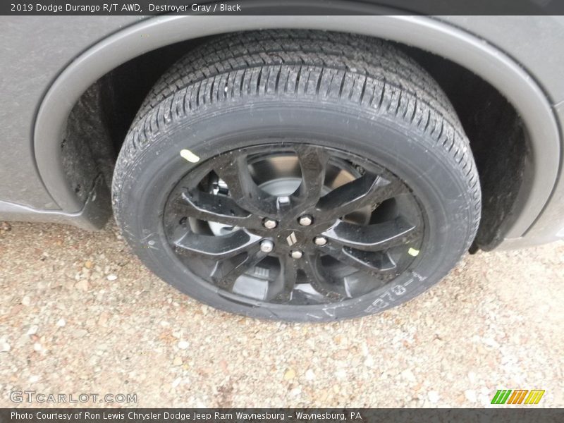 Destroyer Gray / Black 2019 Dodge Durango R/T AWD