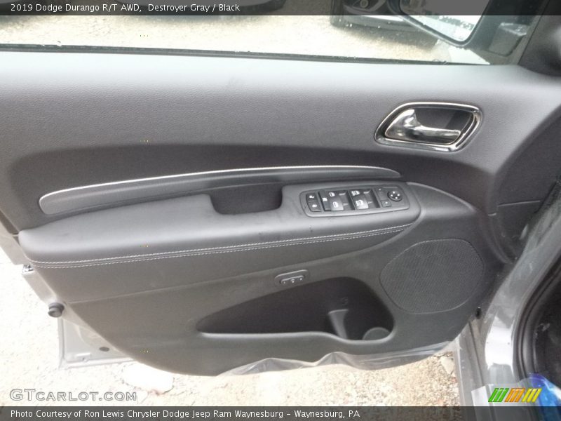 Destroyer Gray / Black 2019 Dodge Durango R/T AWD