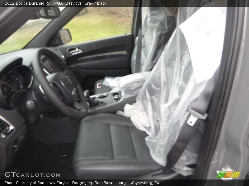 Destroyer Gray / Black 2019 Dodge Durango R/T AWD