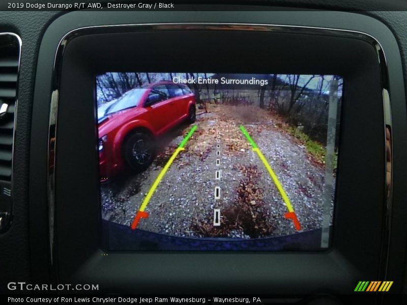 Destroyer Gray / Black 2019 Dodge Durango R/T AWD