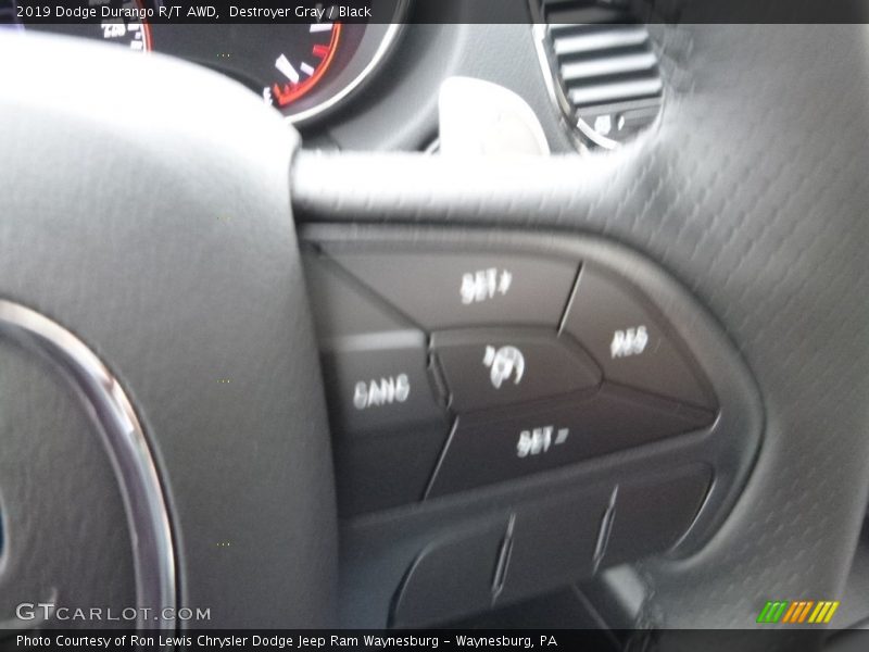 Destroyer Gray / Black 2019 Dodge Durango R/T AWD