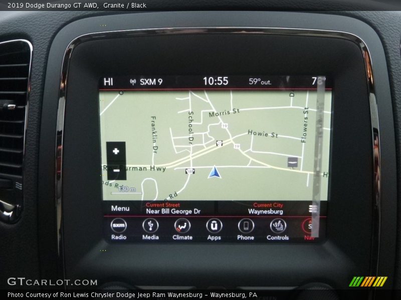 Granite / Black 2019 Dodge Durango GT AWD