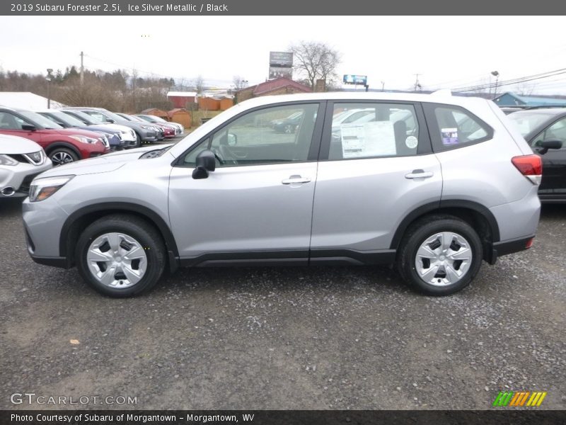 Ice Silver Metallic / Black 2019 Subaru Forester 2.5i