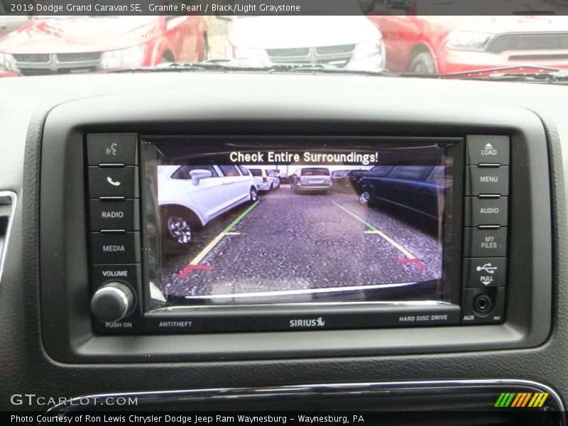 Granite Pearl / Black/Light Graystone 2019 Dodge Grand Caravan SE