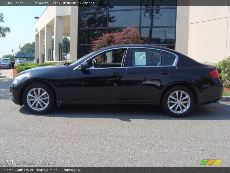 Black Obsidian / Graphite 2008 Infiniti G 35 x Sedan