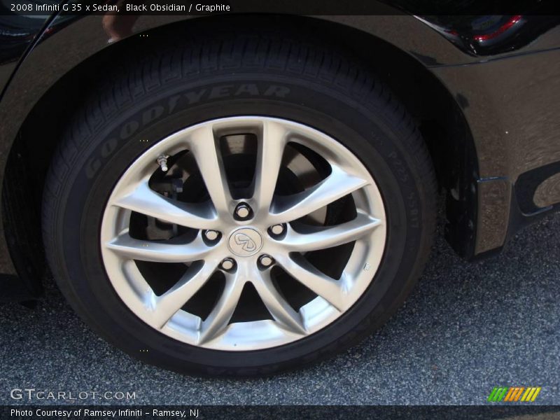 Black Obsidian / Graphite 2008 Infiniti G 35 x Sedan