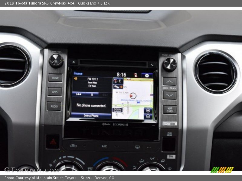 Quicksand / Black 2019 Toyota Tundra SR5 CrewMax 4x4