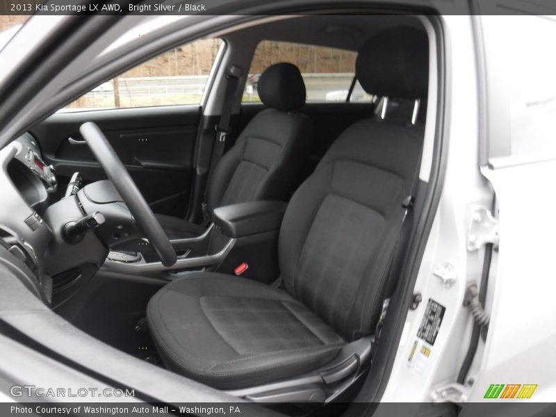 Bright Silver / Black 2013 Kia Sportage LX AWD