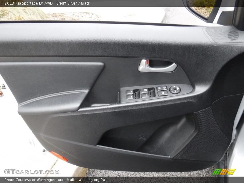 Bright Silver / Black 2013 Kia Sportage LX AWD