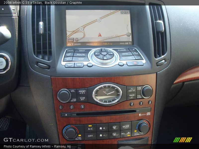 Black Obsidian / Graphite 2008 Infiniti G 35 x Sedan