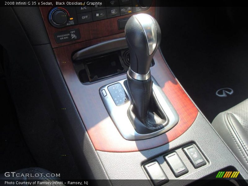 Black Obsidian / Graphite 2008 Infiniti G 35 x Sedan