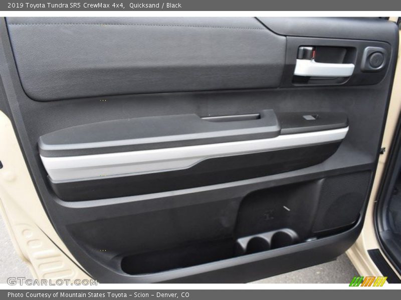 Quicksand / Black 2019 Toyota Tundra SR5 CrewMax 4x4