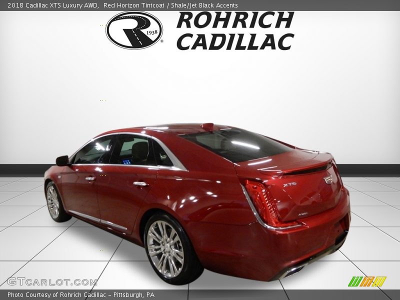 Red Horizon Tintcoat / Shale/Jet Black Accents 2018 Cadillac XTS Luxury AWD