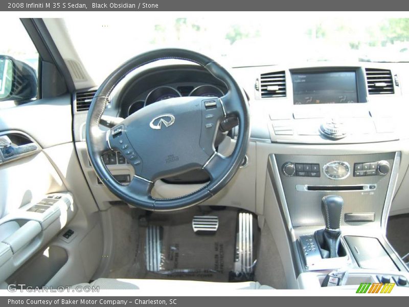 Black Obsidian / Stone 2008 Infiniti M 35 S Sedan