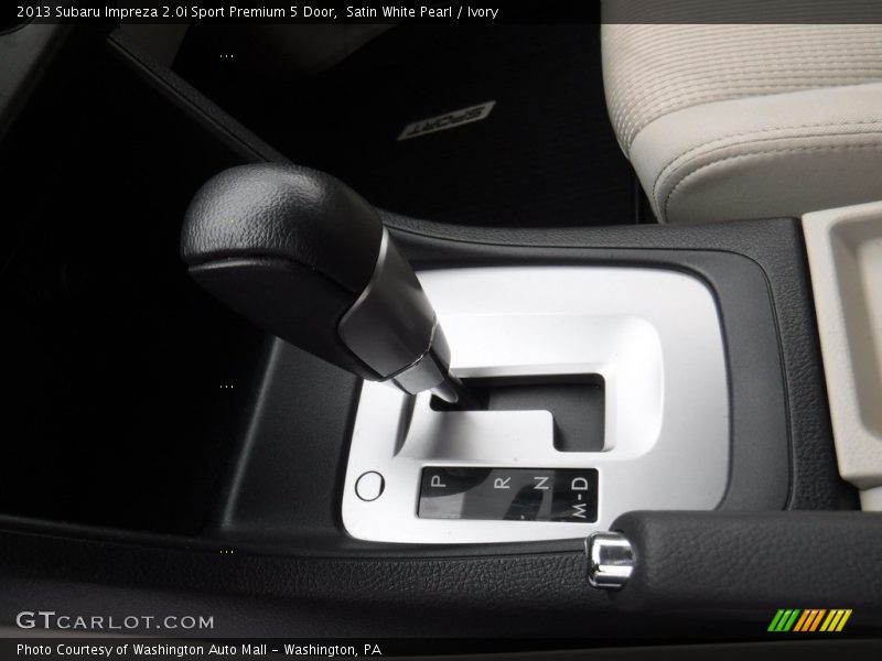 Satin White Pearl / Ivory 2013 Subaru Impreza 2.0i Sport Premium 5 Door