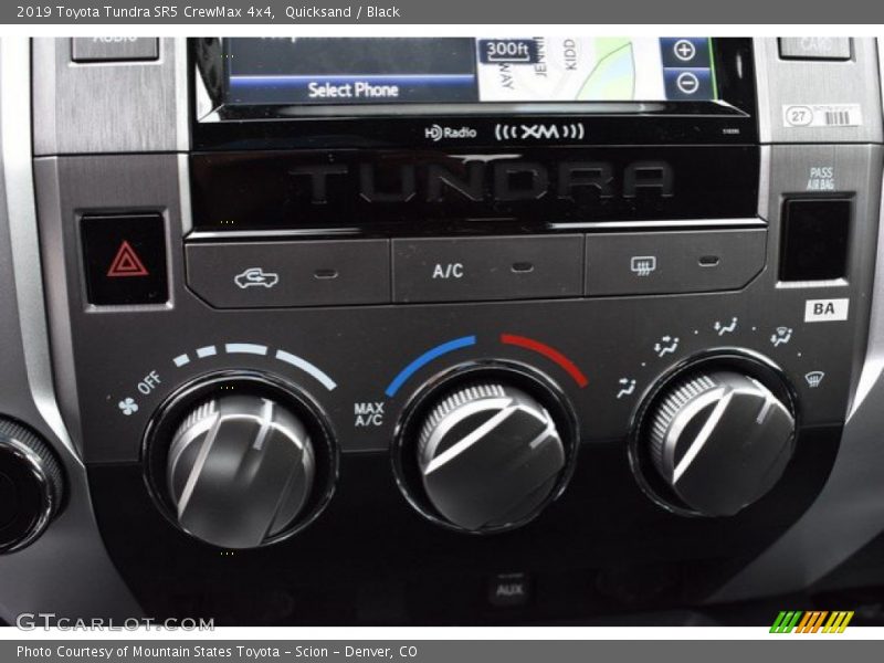 Quicksand / Black 2019 Toyota Tundra SR5 CrewMax 4x4