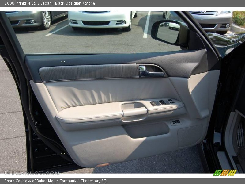 Black Obsidian / Stone 2008 Infiniti M 35 S Sedan