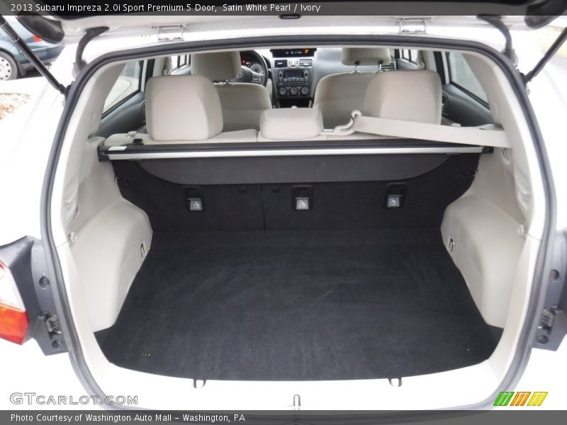 Satin White Pearl / Ivory 2013 Subaru Impreza 2.0i Sport Premium 5 Door