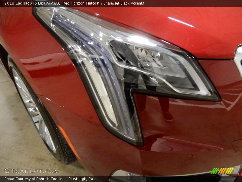 Red Horizon Tintcoat / Shale/Jet Black Accents 2018 Cadillac XTS Luxury AWD