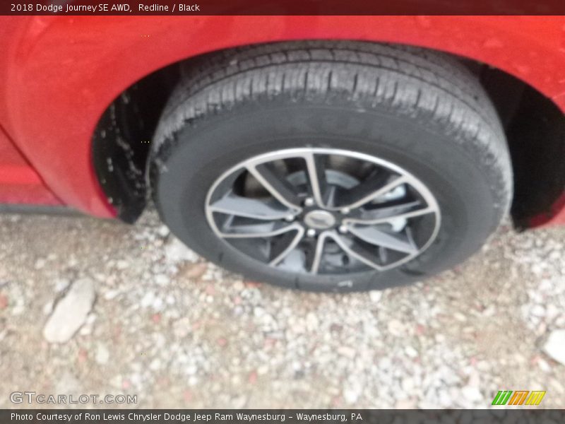 Redline / Black 2018 Dodge Journey SE AWD