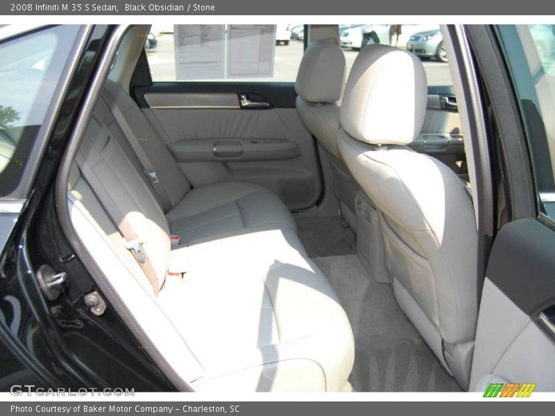 Black Obsidian / Stone 2008 Infiniti M 35 S Sedan