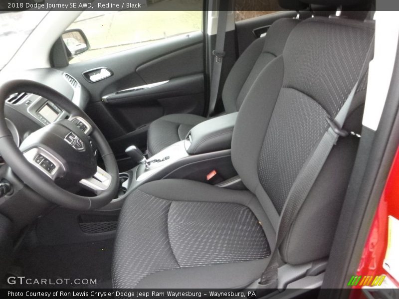 Redline / Black 2018 Dodge Journey SE AWD
