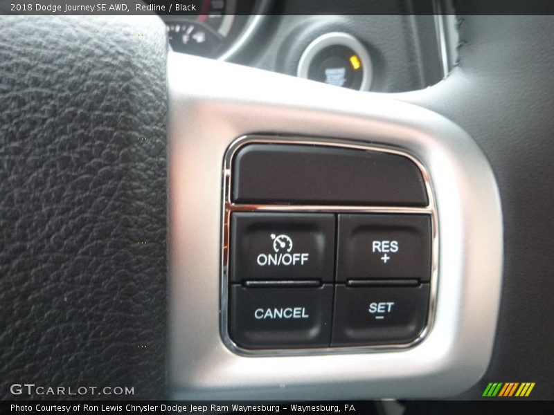 Redline / Black 2018 Dodge Journey SE AWD