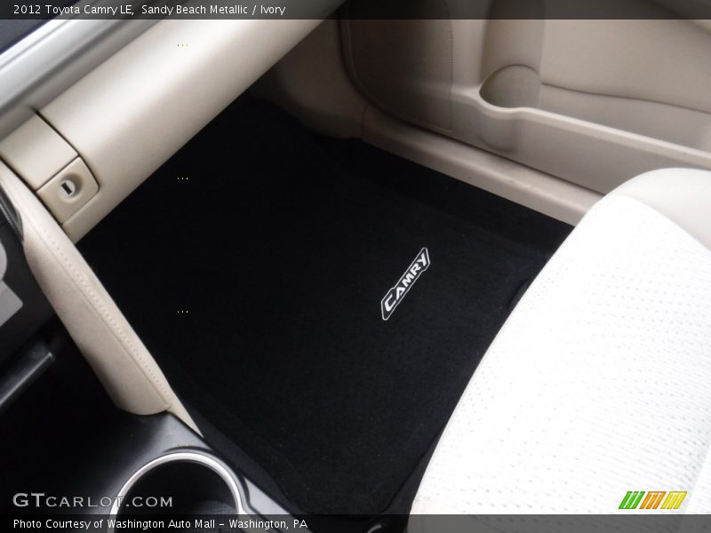 Sandy Beach Metallic / Ivory 2012 Toyota Camry LE