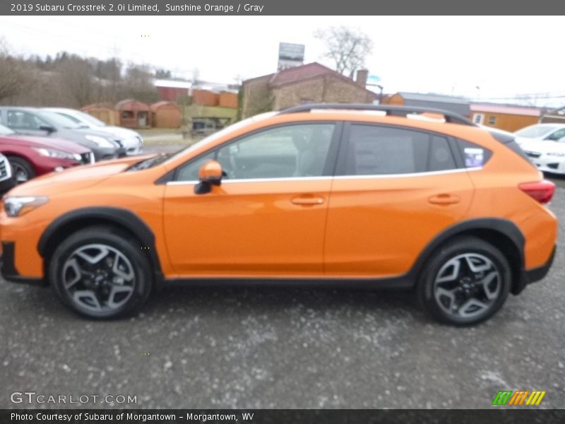 Sunshine Orange / Gray 2019 Subaru Crosstrek 2.0i Limited