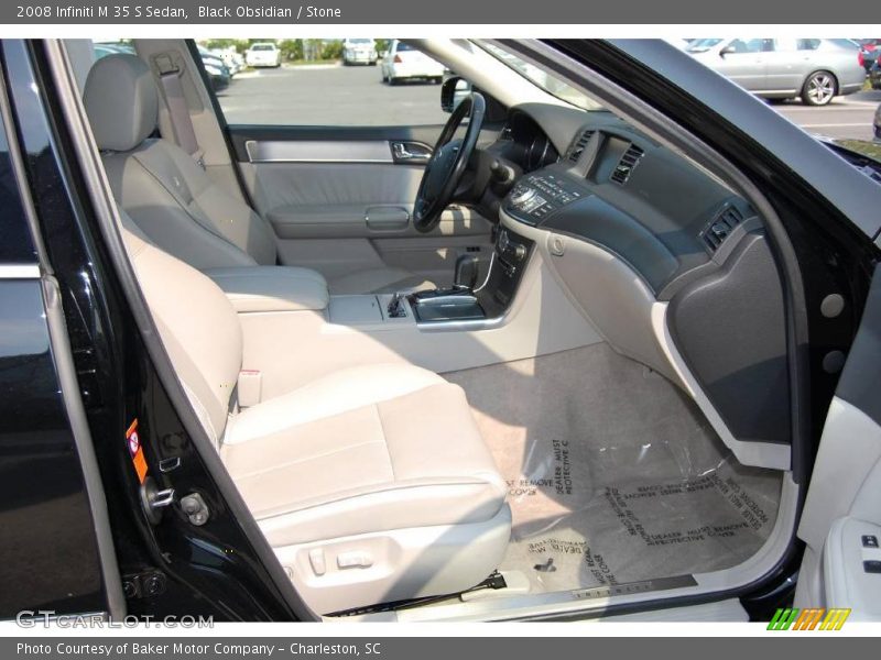 Black Obsidian / Stone 2008 Infiniti M 35 S Sedan