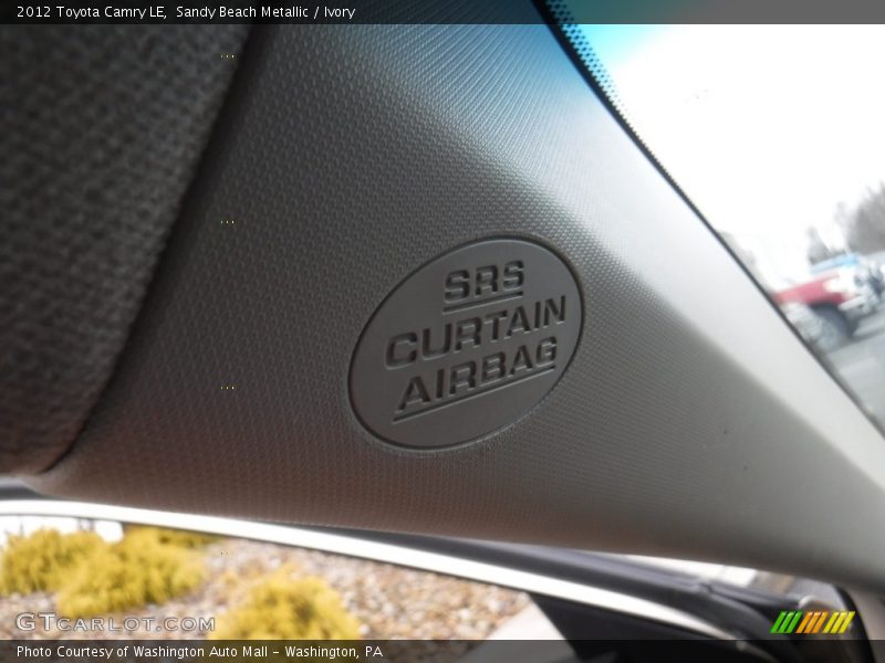 Sandy Beach Metallic / Ivory 2012 Toyota Camry LE