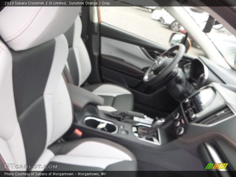 Sunshine Orange / Gray 2019 Subaru Crosstrek 2.0i Limited