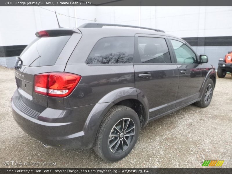 Granite Pearl / Black 2018 Dodge Journey SE AWD