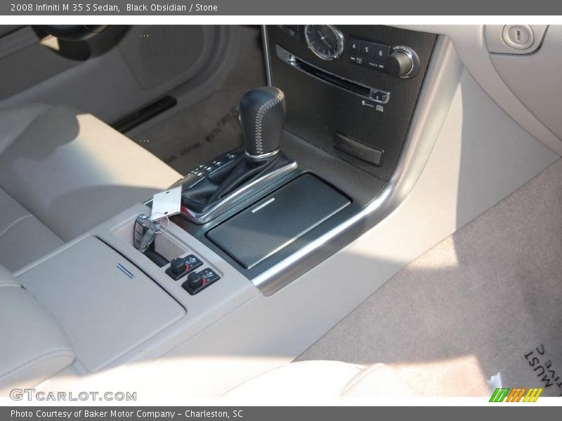 Black Obsidian / Stone 2008 Infiniti M 35 S Sedan